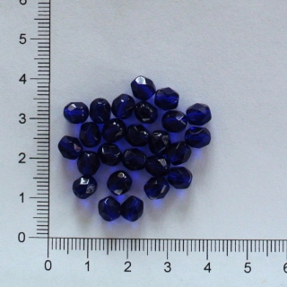 Skleněné ohňovky 6mm modrá (25ks)