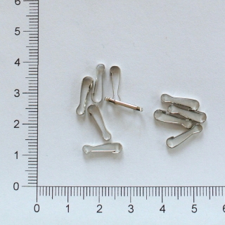 Zapínání 13mm - platina (10ks)