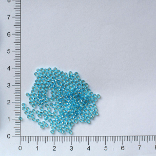 Toho 11/0 Silver-Lined Aquamarine 10g