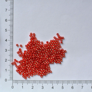 Toho 11/0 Silver-Lined Siam Ruby 10g