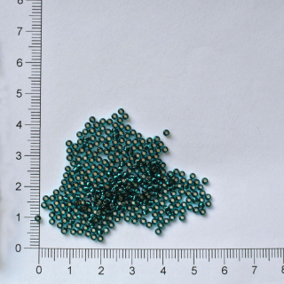 Toho 11/0 Silver-Lined Teal 10g