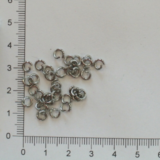 Kroužky 304 5mm tl.1 mm (20ks)