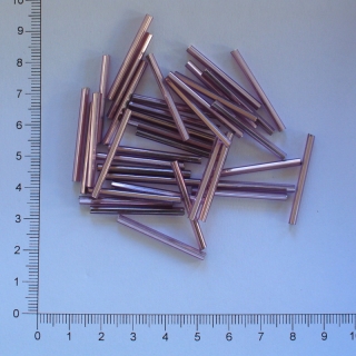 Skleněné tyčky 30mm fialová světlá (10g)