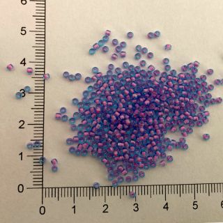 Toho 11/0 Bubble Gum Pink-Lined 10g