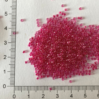 Toho Treasure 11/0 Opaque Fuchsia Lined Crystal 5g