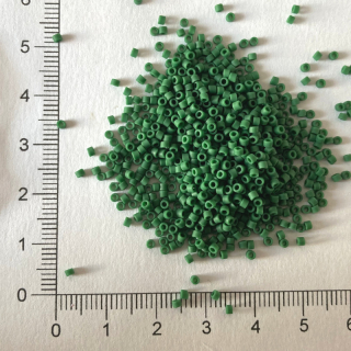 Toho Treasure 11/0 Opaque Frosted Pine Green 5g