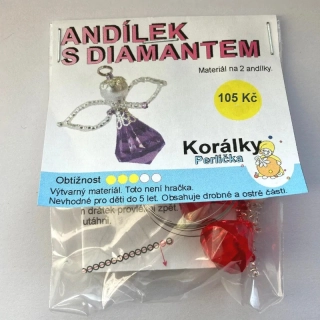 Andílek s diamantem