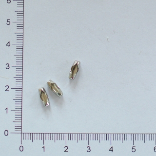 Spojky pro kuličkový řetízek 316L (3ks)
