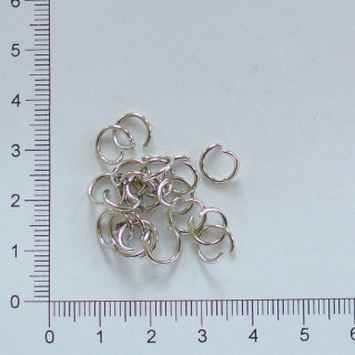 Kroužky 8mm tl.1mm 316L (20ks)