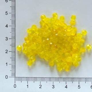 Skleněné ohňovky 4mm žluté (100ks)