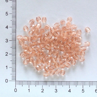 Skleněné ohňovky 4mm lososová (100ks)